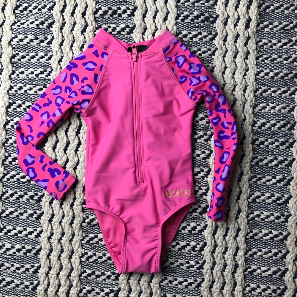 Neotide Long Sleeve Girl Bathing Suit